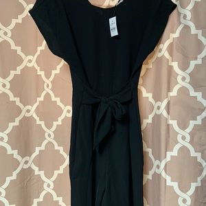 Loft black jumpsuit never worn with tag